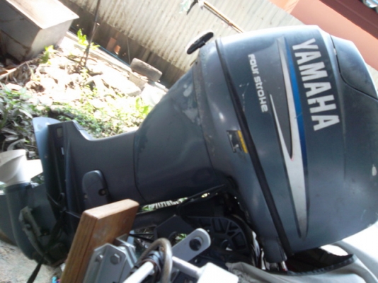 เครื่องเรือยามาฮ่า 40 fourstroke ทริมไฟฟ้า