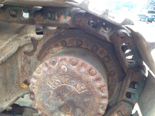 ขายรถแมคโค KOMATSU PC100 โซ่ใบแท้สวย แอร์เย็น ใช้งานดี