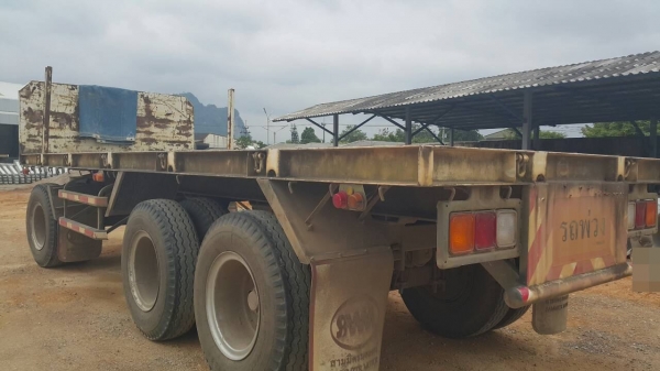 HINO FM 344 แรงม้า ติดเครนห้าตัน ขายทั้งพ่วงจ๊ะ