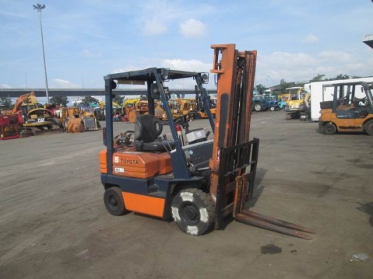 ขายด่วนรถยก TOYOTA 5FGยก1.5ตันเสาสูง3.5เมตรรถนอกนำเข้ายังไม่เคยใช้งานในเมืองไทยเลย=รุ่นใหม่ขายถูกๆๆ