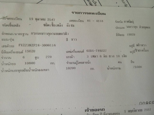 ***ขายแล้วครับขอบคุณ Truck2hand