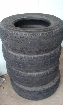 ขายยาง dunlop at20 grandtrek 255/70r16 ปี 2011
