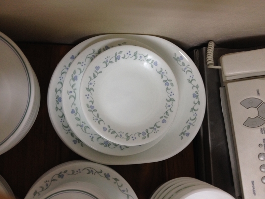 corelle จาน ชาม ถ้วย 120 ชิ้น จาก อเมริกา