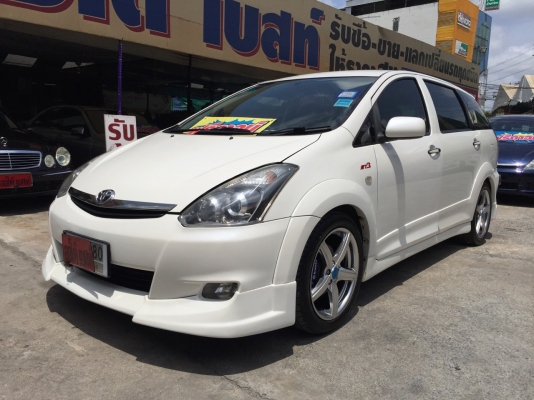 WISH 2.0 SPORTURING3 ปี2008 ชุดแต่งเต็มๆ จัดไฟแนนซ์ได้ยอดสูง สนใจโทรเลย 087-775-8887