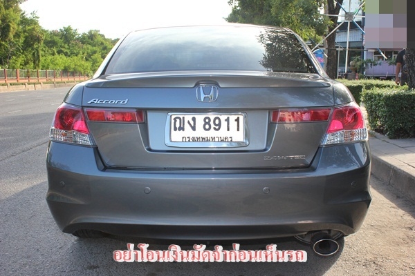 ไม่เคยติดแก๊ส ไมล์น้อย เข้าศูนย์ตลอด Honda Accord 2.4EL AT 2008