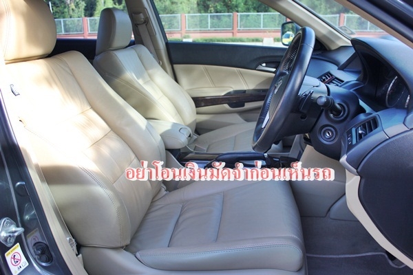ไม่เคยติดแก๊ส ไมล์น้อย เข้าศูนย์ตลอด Honda Accord 2.4EL AT 2008