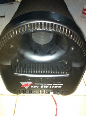 Sub Box Kenwood KSC-SW1100 ซับ10นิ้ว มือ2 ญี่ปุ่น Sub Box Kenwood KSC-SW1100 ซับ10นิ้ว มือ2 ญี่ปุ่น