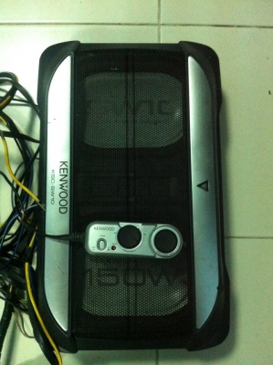 Sub BOX Kenwood KSC-SW10 ดอก5*7นิ้ว 2ดอก มือ2 ญี่ปุ่น
