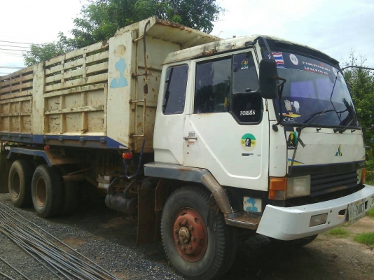 ขายรถบรรทุก 10 ล้อ 2 เพลาดั้ม MITSU TF 3xxx TUBO กระบะ kac ทะเบียนเต็มแอรํเย็นทะเบียนเต็ม