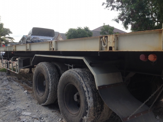 ขายหางพื้นเรียบ  PANUS 2 เพลา 12.40 เมตร ปี 48 พร้อมใช้