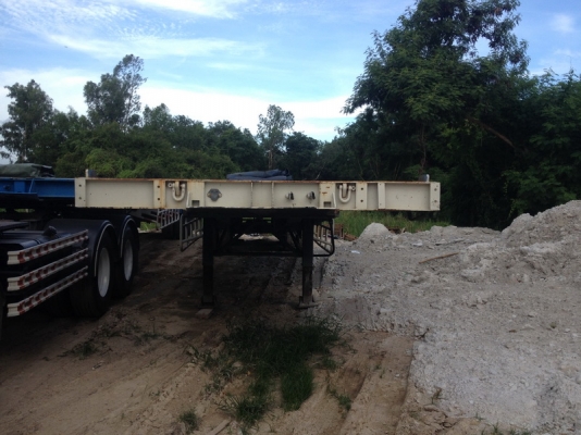 ขายหางพื้นเรียบ  PANUS 2 เพลา 12.40 เมตร ปี 48 พร้อมใช้