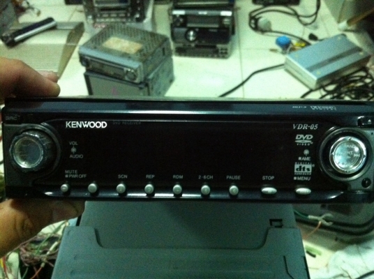 Kenwood VDR-05 24Bit ระบบ5.1 DVD MP3 CD ระบบโรงหนัง หน้าจอไฟฟ้า ปรีเอ้า3ชุด AUX 1ชุด Center1ชุด Video out 2ชุด มือ2 ญี่ปุ่น หายาก