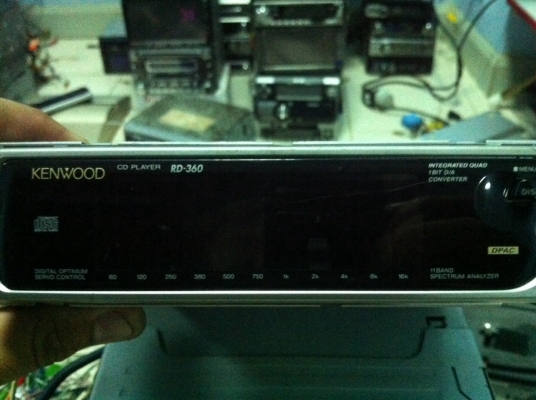 EQ KENWOOD RD-380 EQ11แบน กราฟฟิก11แบบ เล่นCDได้ ต่อกับเครื่องเล่นKENWOOD มือ2 ญี่ปุ่น