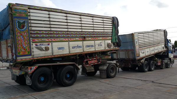 ขายรถพ่วง 24 ล้อ แม่-ลูก กระบะเนียมคอกเกษตรดั้ม HINO PROFIA P11C 320 แรง เกียร์ฟูลเลอร์ รถสวย ราคา.1700000 ต่อรอง