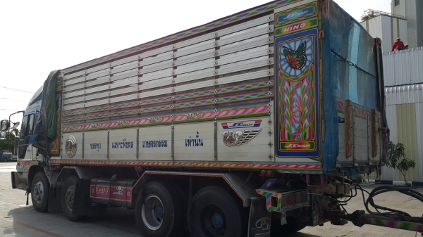 ขายรถพ่วง 24 ล้อ แม่-ลูก กระบะเนียมคอกเกษตรดั้ม HINO PROFIA P11C 320 แรง เกียร์ฟูลเลอร์ รถสวย ราคา.1700000 ต่อรอง