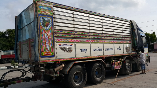 ขายรถพ่วง 24 ล้อ แม่-ลูก กระบะเนียมคอกเกษตรดั้ม HINO PROFIA P11C 320 แรง เกียร์ฟูลเลอร์ รถสวย ราคา.1700000 ต่อรอง