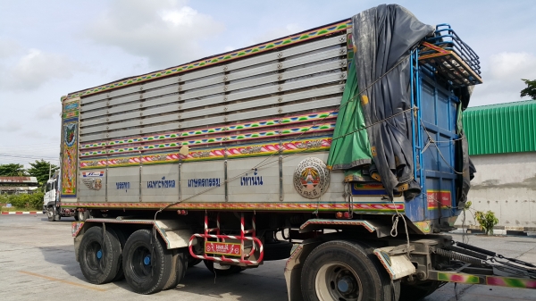 ขายรถพ่วง 24 ล้อ แม่-ลูก กระบะเนียมคอกเกษตรดั้ม HINO PROFIA P11C 320 แรง เกียร์ฟูลเลอร์ รถสวย ราคา.1700000 ต่อรอง