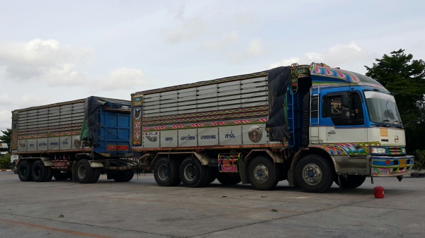 ขายรถพ่วง 24 ล้อ แม่-ลูก กระบะเนียมคอกเกษตรดั้ม HINO PROFIA P11C 320 แรง เกียร์ฟูลเลอร์ รถสวย ราคา.1700000 ต่อรอง