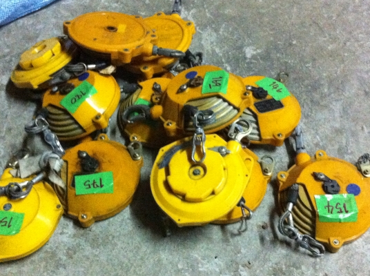 รอกแขวนของช่วยผ่อนแรง TOOL BALANCER ปรับแรงยกมากน้อยตามน้ำหนัก