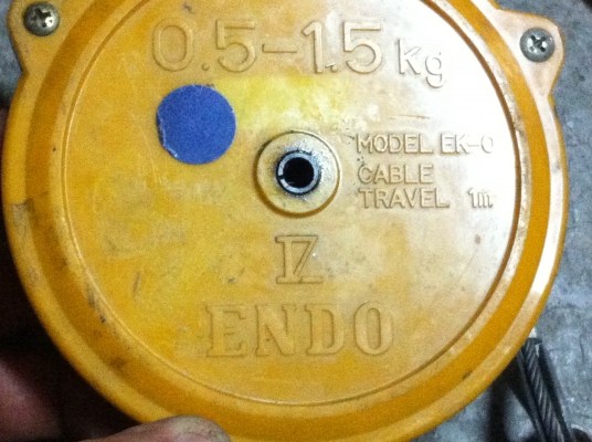 รอกแขวนของช่วยผ่อนแรง TOOL BALANCER ปรับแรงยกมากน้อยตามน้ำหนัก