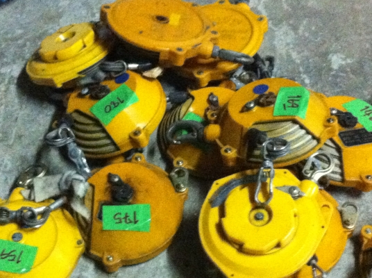 รอกแขวนของช่วยผ่อนแรง TOOL BALANCER ปรับแรงยกมากน้อยตามน้ำหนัก