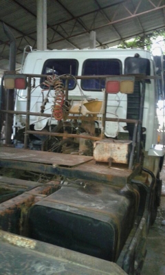 (18 ล้อ) 10 ล้อหัวลาก 240 แรง พร้อมหางโรเบทบรรทุกแบคโฮ พร้อมใช้ เล่มพร้อม