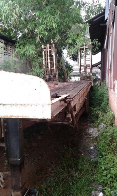 (18 ล้อ) 10 ล้อหัวลาก 240 แรง พร้อมหางโรเบทบรรทุกแบคโฮ พร้อมใช้ เล่มพร้อม