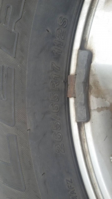 ขายล้อแม๊กซ์+ยาง ถอดจาก fortuner สวยๆ