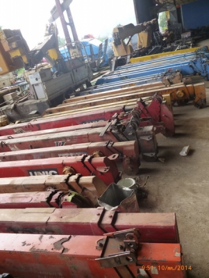 ขายเครนติดหลังรถบรรทุก6ล้อและ10ล้อ  ขนาด  2.5-3และ5ตัน