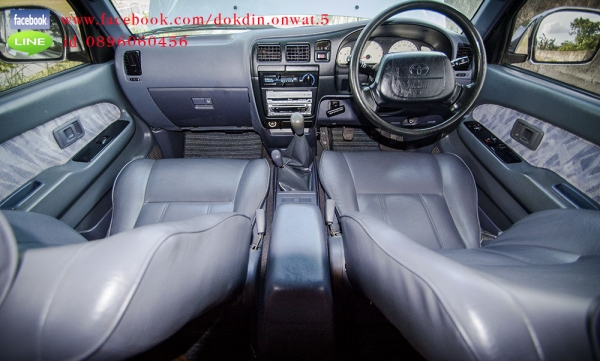 ขายรถโตโยต้าไทเกอร์แค๊ป4x4ปี2000ราคาเบาๆ195000บ.สามารถผ่อนได้