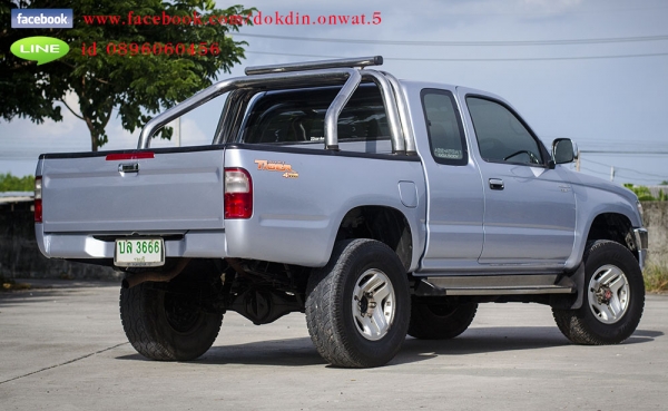 ขายรถโตโยต้าไทเกอร์แค๊ป4x4ปี2000ราคาเบาๆ195000บ.สามารถผ่อนได้