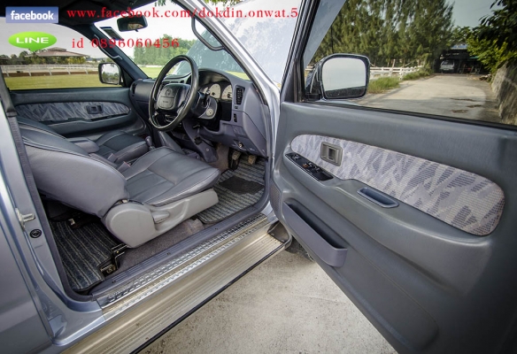 ขายรถโตโยต้าไทเกอร์แค๊ป4x4ปี2000ราคาเบาๆ195000บ.สามารถผ่อนได้