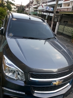 Chevrolet Trailblazer LTZ 2.8 ดีเซล สีเทา TOP