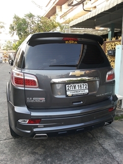 Chevrolet Trailblazer LTZ 2.8 ดีเซล สีเทา TOP