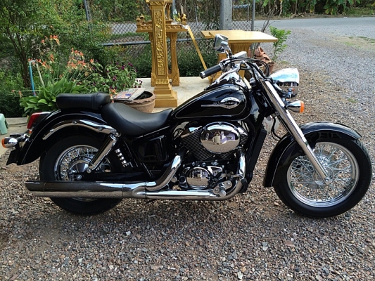 ขาย Honda Shadow Classic 750 cc พร้อมไช้ ใหม่กริ๊ป อินวอย+สพม