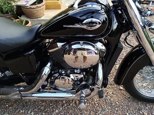 ขาย Honda Shadow Classic 750 cc พร้อมไช้ ใหม่กริ๊ป อินวอย+สพม