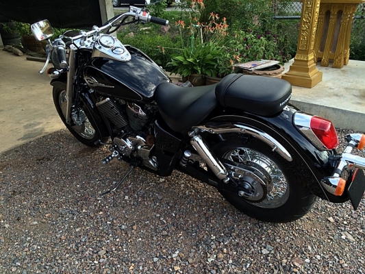 ขาย Honda Shadow Classic 750 cc พร้อมไช้ ใหม่กริ๊ป อินวอย+สพม