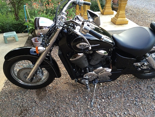 ขาย Honda Shadow Classic 750 cc พร้อมไช้ ใหม่กริ๊ป อินวอย+สพม