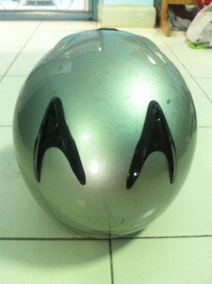 SHOEI SP II X- ตามสภาพ ผ้าเปื่อยตรงรดคาง แต่ผ้าข้างในไม่ขาด มือ2 ญี่ปุ่น