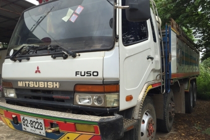 ขาย 12 ล้อดั้ม FUSO MMTFN627PNC ปี46ติด เครื่องเซียงไฮ CNG