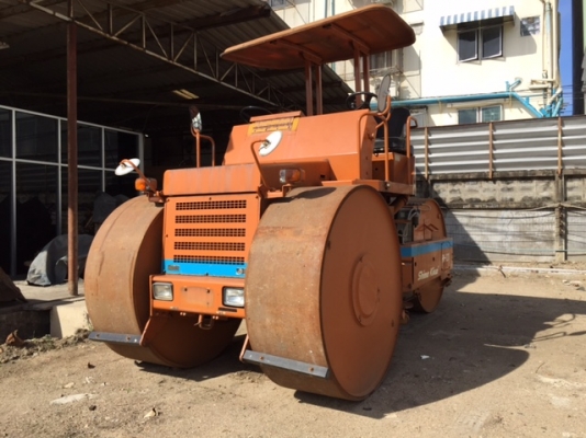 รถบด 3 ล้อเหล้ก Sakai R2S รถนอกนำเข้าจากญี่ปุ่น เพิ่งเหยียบถึงไทย สภาพเดิมๆ