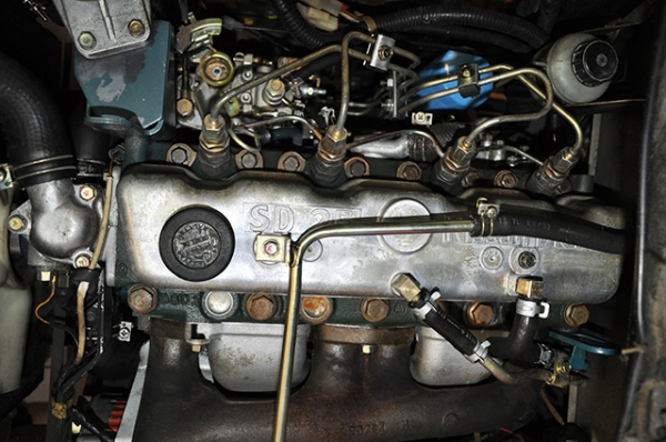 ขายรถโฟล์คลิฟท์มือสอง NISSAN รุ่น EH02 ราคา 285,000 บาทนำเข้าจากประเทศญี่ปุ่น 100\% ไม่เคยใช้งานในประเทศไทย