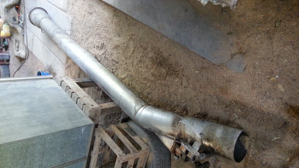 ขายท่อสูบน้ำสแตนเลสหน้ากว้าง 8 นิ้ว 10ศอก 5,500