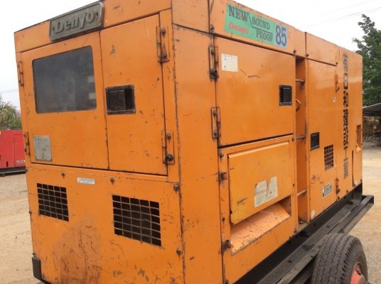 ขายเครื่องปั่นไฟ Denyo 85 kva. เก่าญี่ปุ่นแท้