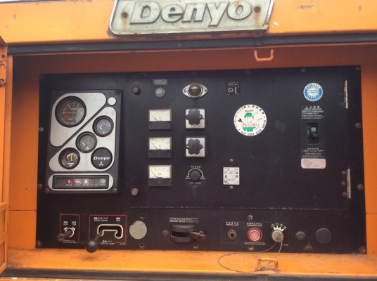 ขายเครื่องปั่นไฟ Denyo 85 kva. เก่าญี่ปุ่นแท้