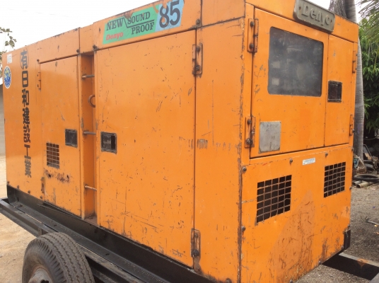 ขายเครื่องปั่นไฟ Denyo 85 kva. เก่าญี่ปุ่นแท้
