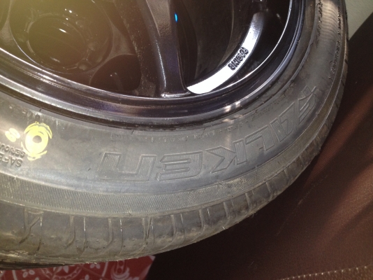 ขายล้อ PRO 2 พร้อมยางใหม่ 195 55 15