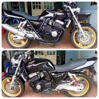 ขาย cb 400 ทะเบียนแท้ โอนขนส่ง 2 คัน จัดไฟแน๊นซ์ได้