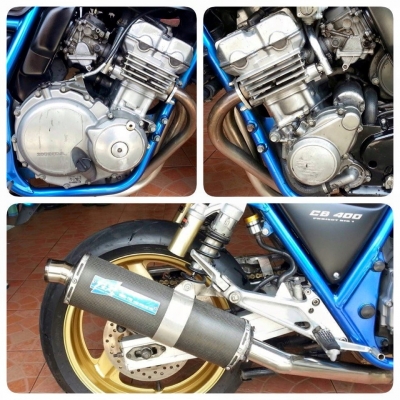 ขาย cb 400 ทะเบียนแท้ โอนขนส่ง 2 คัน จัดไฟแน๊นซ์ได้