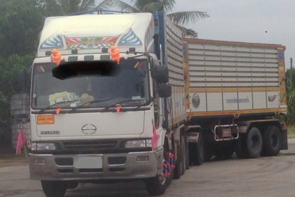 ขาย HINO PROFIA เครื่อง P11 พ่วงแม่ลูก กระบะเนียมดั๊ม คอกเกษตร 320 แรง